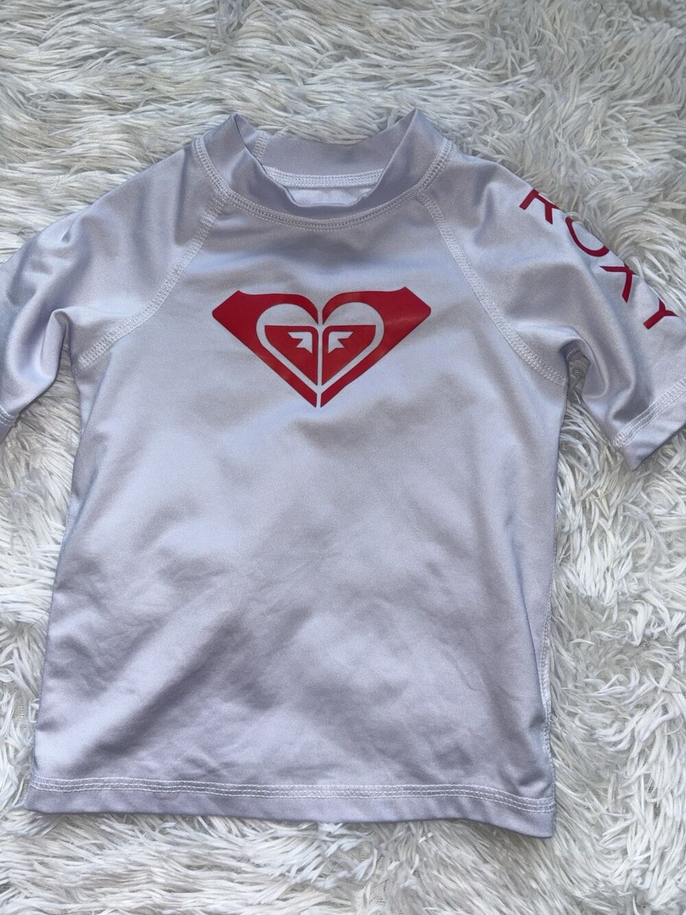 Roxy Girls 2T Rashguard. Great Shape, Cute